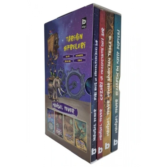 Tarihin Şifreleri Serisi (4 Kitap Kutulu Set)