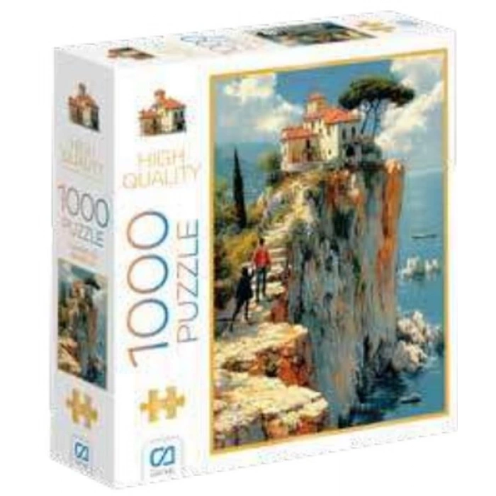 Tepedeki Ev Puzzle 1000