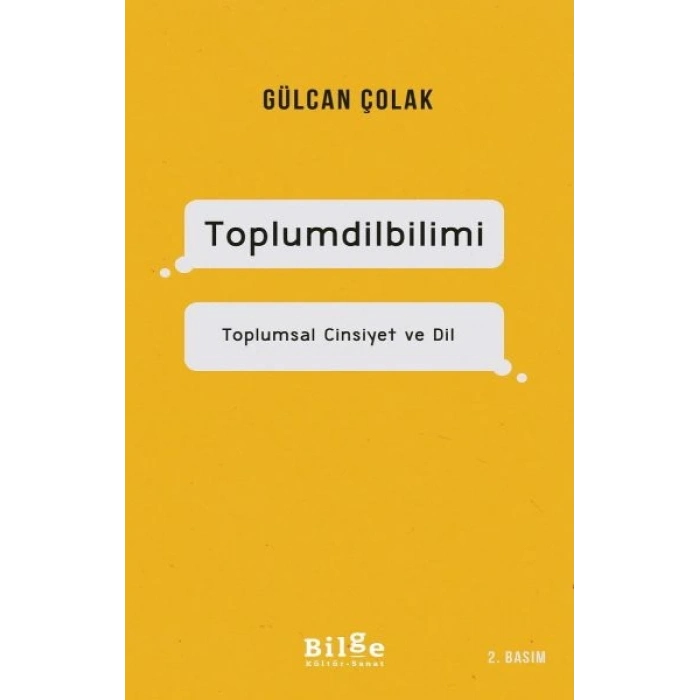Toplumdilbilimi - Toplumsal Cinsiyet ve Dil