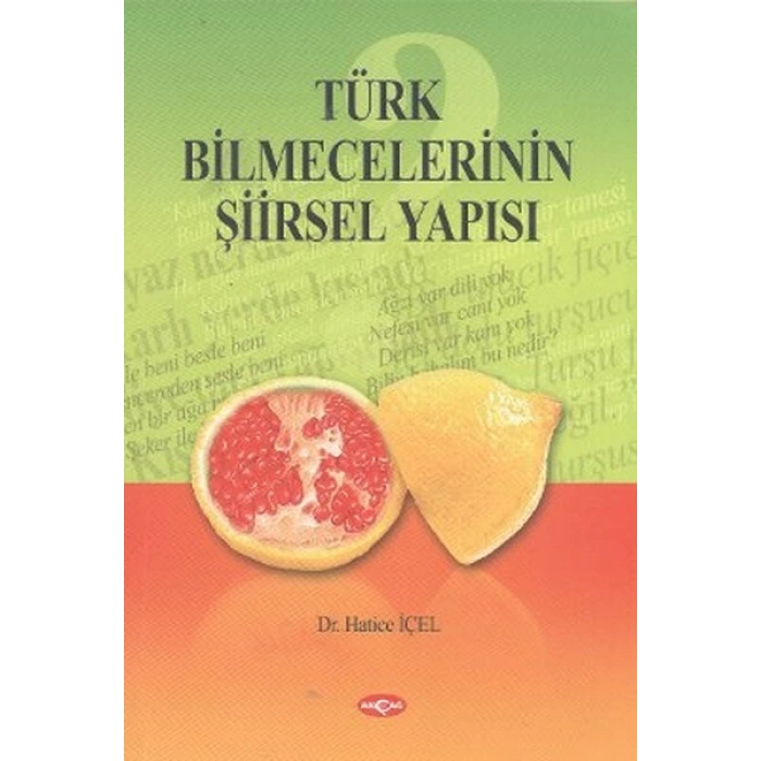 Türk Bilmecelerinin Şiirsel Yapısı