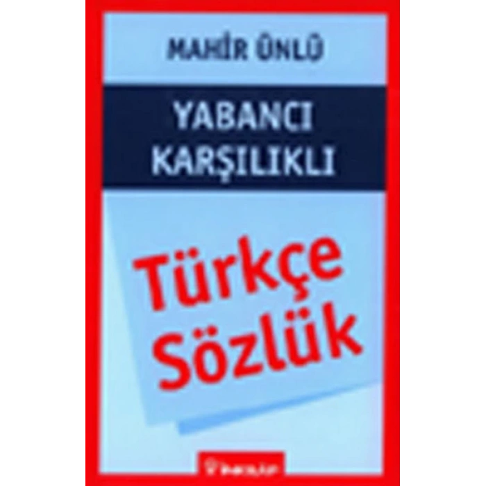 Türkçe Sözlük Yabancı Karşılıklı