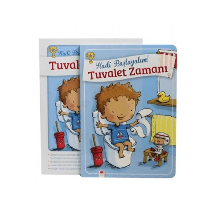 Tuvalet Zamanı - Erkekler İçin Tuvalet Eğitimi Kitabı