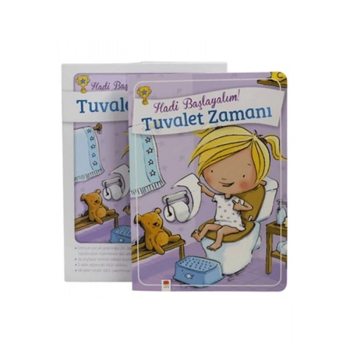 Tuvalet Zamanı - Kızlar İçin Tuvalet Eğitimi Kitabı