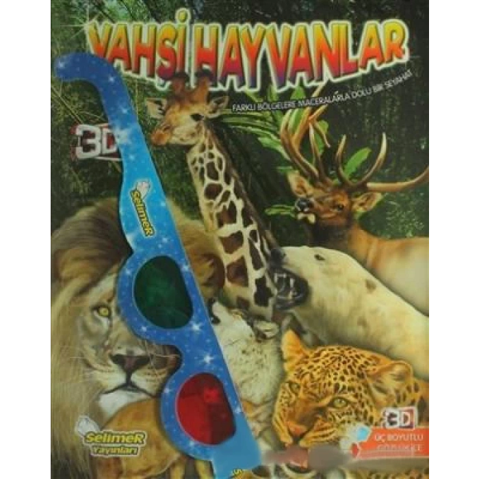 Vahşi Hayvanlar - 3D Gözlük Hediyeli