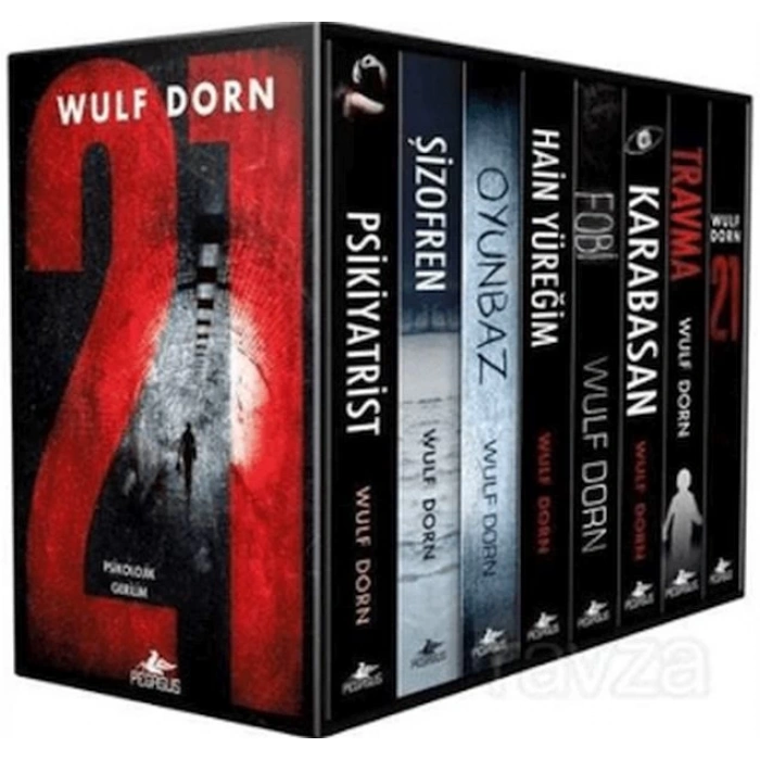 Wulf Dorn Psikolojik Gerilim Kutulu Özel Set (8 Kitap)