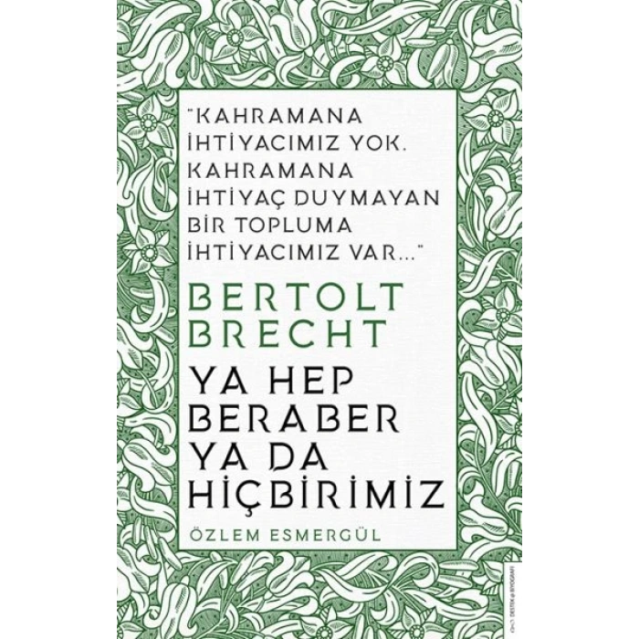 Ya Hep Beraber Ya Da Hiçbirimiz