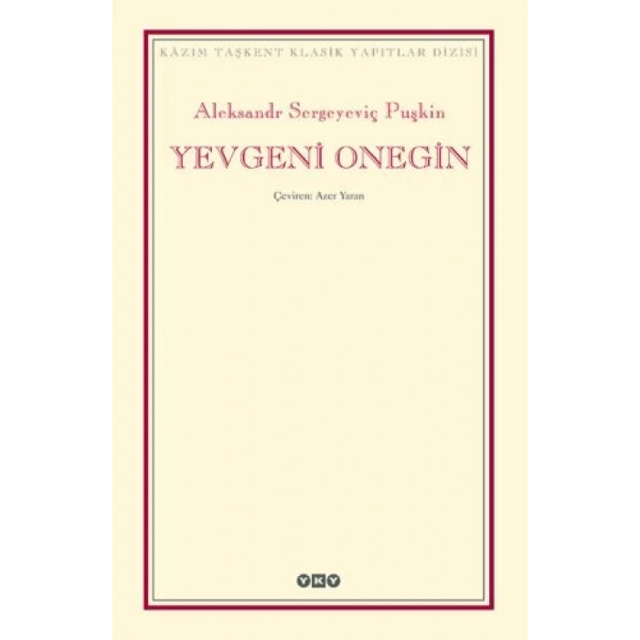 Yevgeni Onegin