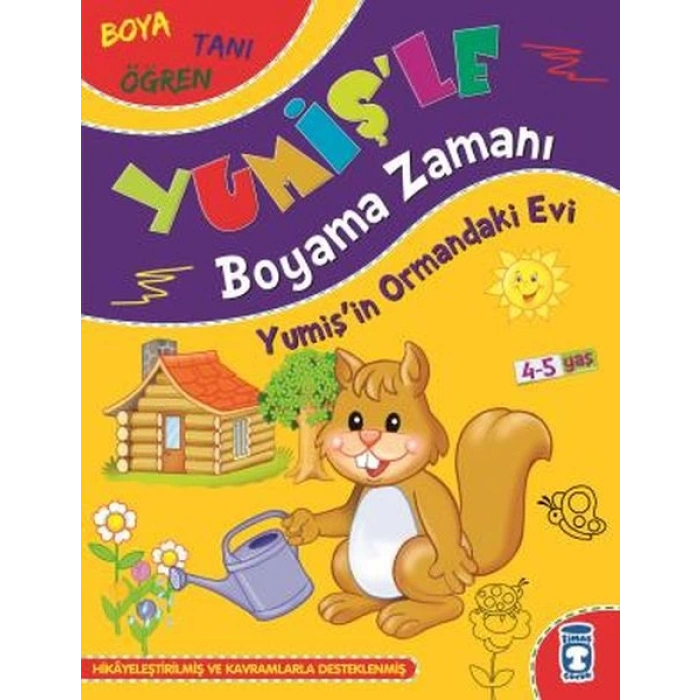 Yumişin Ormandaki Evi - Yumişle Boyama Zamanı