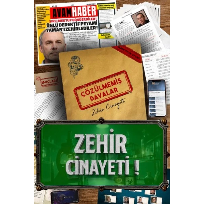 Zehir Cinayeti - Dedektif Oyunu