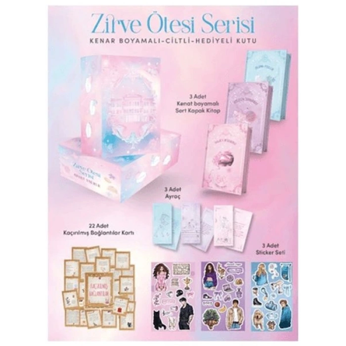 Zirve Ötesi Serisi Yan Boyamalı (3 Kitap Kutulu Set)