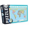 Blue Focus Dünya Haritası - Puzzle 200 Parça