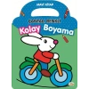 Çantalı Renkli Kolay Boyama- Mavi Kitap