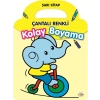 Çantalı Renkli Kolay Boyama- Sarı Kitap