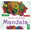 Çocuklar İçin Boyama - Mandala
