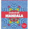 Çocuklar İçin Mandala - Mavi