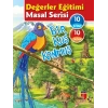 Değerler Eğitimi Masal Serisi - Bir Kuş Konmuş (10 Kitaplık Set)