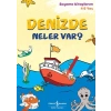 Denizde Neler Var? - Boyama Kitaplarım 4-5 Yaş