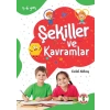 Dikkat Odaklı Etkinlik Kitabı Şekiller ve Kavramlar 5-6 Yaş