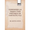 Enseigner La Traduction Poetique En Contexte Fle