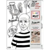 Funny Mat - Pablo Pıcasso 30 X 40 Cm