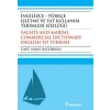 İngilizce - Türkçe İşletme ve Yat Kullanım Terimleri Sözlüğü