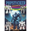 Megarobotlar Boyama Kitabı Popsticker