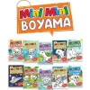 Mini Mini Boyama Kitabı Büyük Boy (10 Çeşit - 50 Kitap)