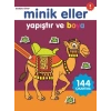 Minik Eller Yapıştır Ve Boya - Bordo Kitap