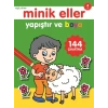 Minik Eller Yapıştır Ve Boya - Yeşil Kitap
