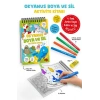Okyanus - Boya ve Sil Aktivite Kitabı / 3 Yaş +