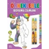 Örneklerle Boyama Zamanı - Mor Kitap