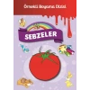 Örnekli Boyama - Sebzeler
