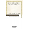 Paul İle Virginie - Hasan Ali Yücel Klasikleri (Ciltli)