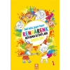 Rengarenk Boyama Kitabı 1 - Sarı Kitap