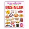 Renkli ve Eğlenceli Çıkartmalar Besinler