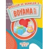 Şekiller ve Renkler 2 Boyama Kitabı