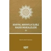 Sosyal Hayatla İlgili Hadis Makaleleri 2