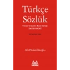 Türkçe Sözlük / Dil Hazinesi Dizisi