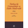 Türkiyede Gramatoloji ve Edebi Modernlik