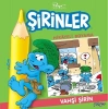Vahşi Şirin Hikayeli Boyama - Şirinler