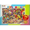 Yer Puzzle-96 Parça Puzzle - Süpermarket