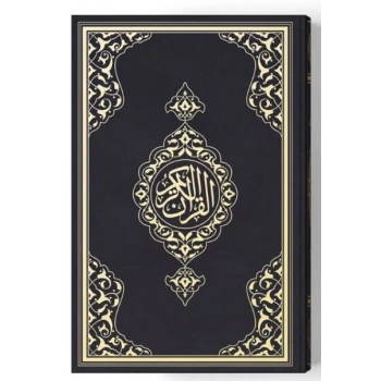 2 Renkli B.Cep Boy KurAn-I Kerim (Miklepsiz) Siyah