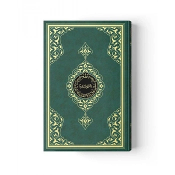 2 Renkli Yeşil Hafız Boy KurAn-I Kerim