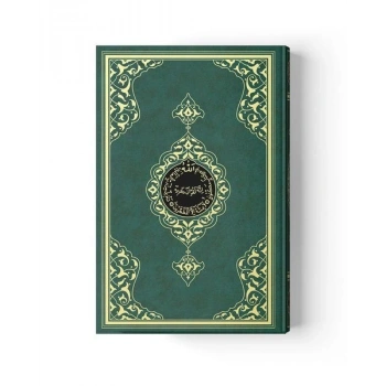 2 Renkli Yeşil Orta Boy KurAn-I Kerim