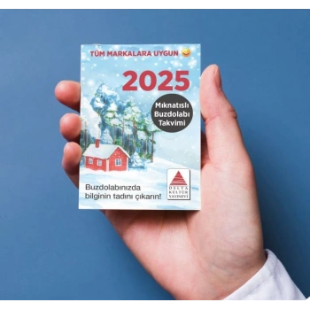 2025 Mıknatıslı Buzdolabı Takvimi