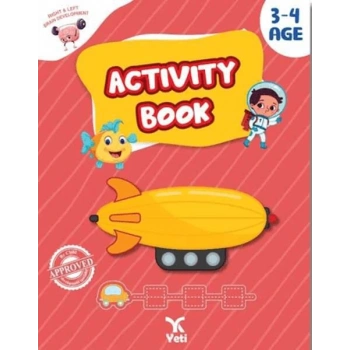 3-4 Age Activity Book