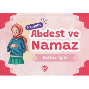 3 Boyutlu Abdest Ve Namaz Kitapçığı Pembe