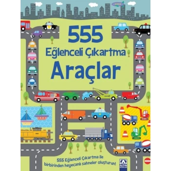 555 Eğlenceli Çıkartma - Araçlar