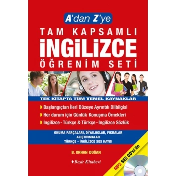 Adan Zye Tam Kapsamlı İngilizce Öğrenim Seti