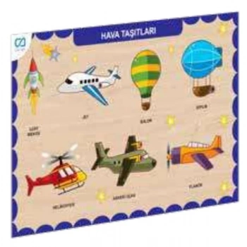 Ahşap Hava Taşıtları Eğitici Set